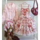 Antique Doll Strawberry Cake Bouquet Blouse JSK and OP(Reservation/3 Colours/Full Payment Without Shipping)